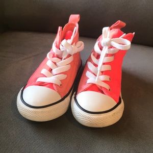 Pink Toddler Converse- SIZE 7!